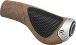 Ergon GP1 BioKork Grips - Lock-On, Small, Black/Tan MPN: 42410001 Grip GP1 BioKork Grips