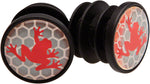 SRAM Road Handlebar End Plugs Make the Leap Frog MPN: 00.7915.074.030 UPC: 710845666643 Bar End Plug End Plugs