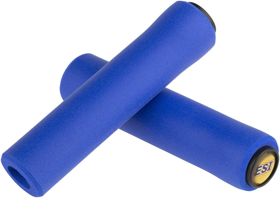 ESI 32mm Chunky Silicone Grips: Blue