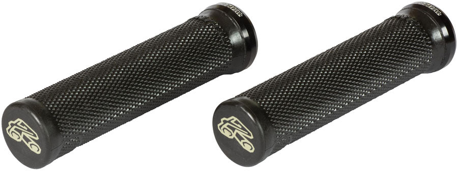 Renthal Single Collar Lock-On Grips - Ultratacky, Black, Lock-On - Grip - Single Collar Lock-On Grips