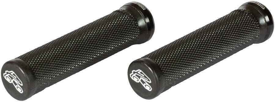 Renthal Single Collar Lock-On Grips - Ultrasoft, Black, Lock-On - Grip - Single Collar Lock-On Grips