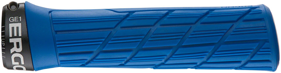 Ergon GE1 Evo Slim Grips - Midsummer Blue, Lock-On - Grip - GE1 Evo Slim Grips