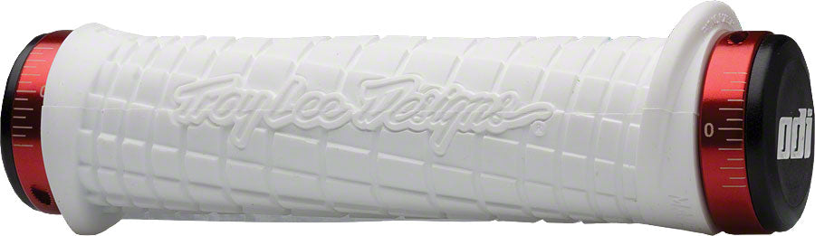 ODI Troy Lee Grips - White, Lock-On MPN: D30TLW-R UPC: 711484159350 Grip Troy Lee Grips