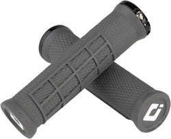 ODI Elite Flow Grips - Graphite Black, Lock-On MPN: D33EFH-B UPC: 711484180644 Grip Elite Flow