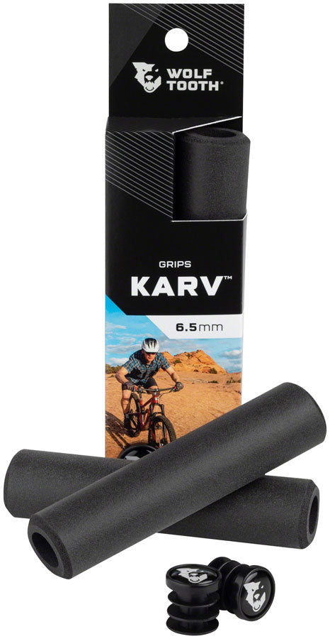 Wolf Tooth Karv Grips - Black Grip 810006800807 Color Black | Part