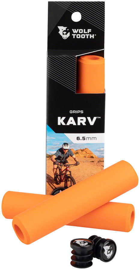 Wolf Tooth Karv Grips - Orange