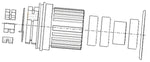 Sun SRC/SRX Freehub Body Kit - Micro Spline, Aluminum MPN: 281-31520-K007 UPC: 847863025043 Freehub Body Freehub Bodies