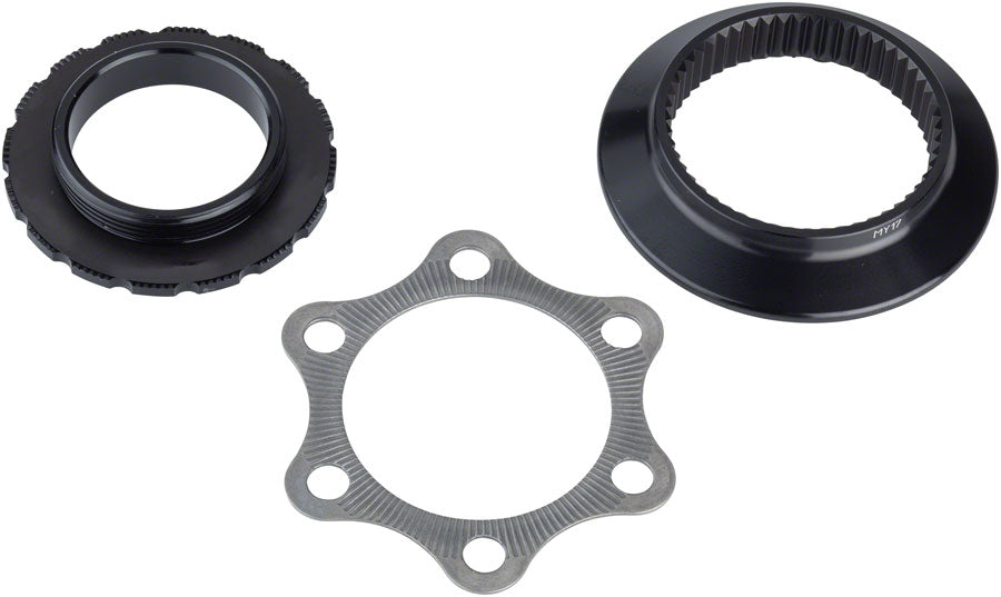 DT Swiss Disc Brake Adaptor - Centerlock/6-Bolt MPN: HWZXXX00S1232S Disc Rotor Adaptor Rotor Adaptors