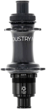 Industry Nine Solix Classic Rear Hub - 12 x 148mm, Center-Lock, XD, Black, 28H - Rear Hub - Solix Classic Rear Hub