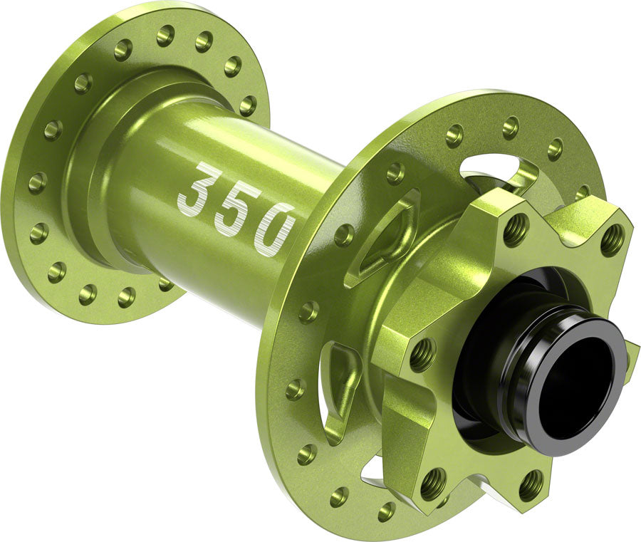 DT Swiss 350 Front Hub - 15 x 110mm, 6-Bolt, Limited Edition Green