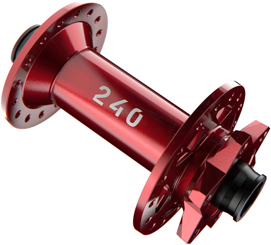 DT Swiss 240 Front Hub - 15 x 110mm, 6-Bolt, Limited Edition Red, 32H - Front Hub - 240 Front Hub