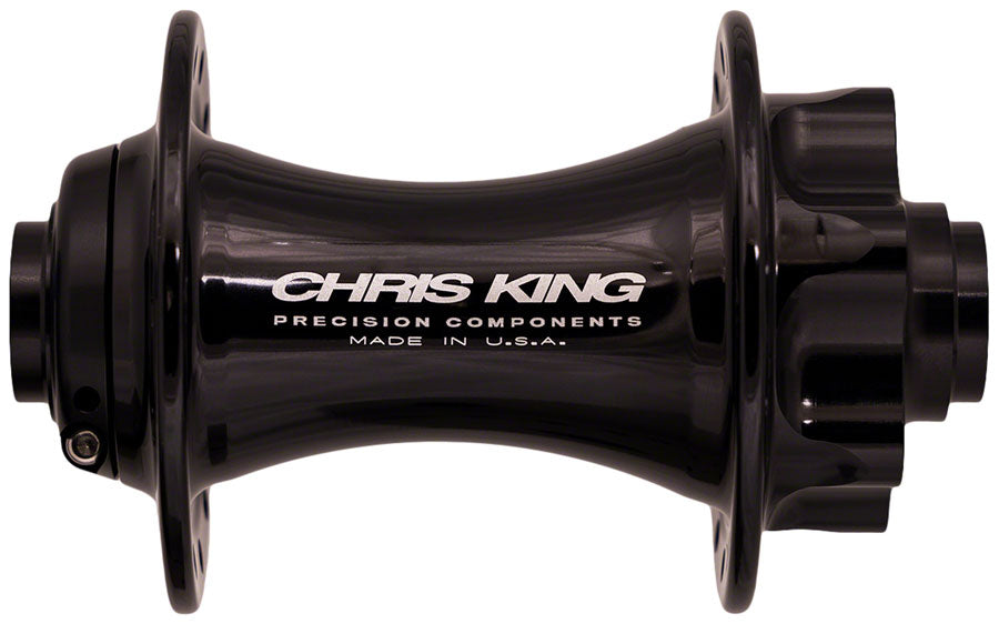 Chris King Boost Front Hub - 15 x 110mm, 6-Bolt, Black, 32H Front