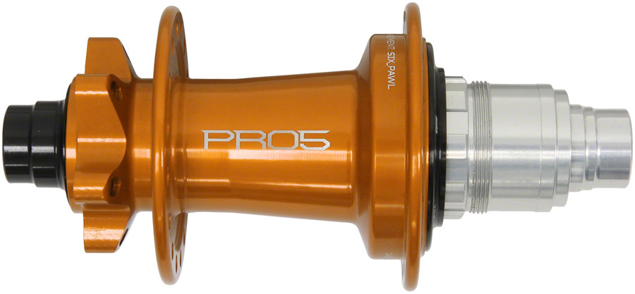 その他 hope Hope Pro 5 Rear Hub - 12 x 148mm, 6-Bolt, XD, Orange, 32H Rear Hub