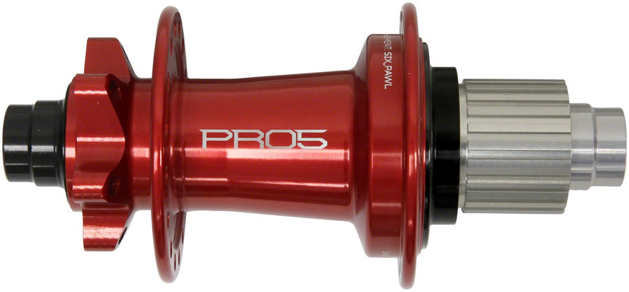 Hope Pro 5 Rear Hub - 12 x 148mm, 6-Bolt, Micro Spline, Red, 32H MPN: RHP532R148MS Rear Hub Pro 5 Rear Hub