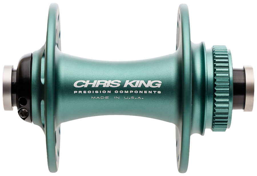 Chris King R45D Front Hub - 12 x 100mm, Center-Lock, Matte Jade, 24H MPN: DAG2AA UPC: 841529275391 Front Hub R45D Front Hub