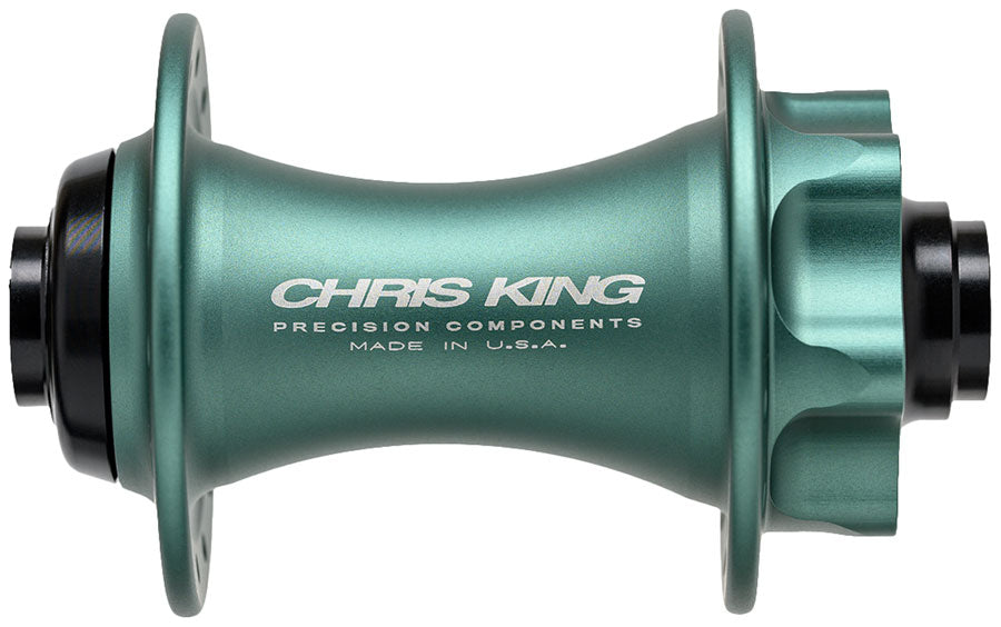 Chris King Boost Front Hub - 15 x 110mm, 6-Bolt, Matte Jade, 32H