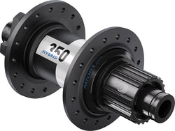 DT Swiss 350 DEG Hybrid Rear Hub - 12 x 148mm, 6-Bolt, Micro Spline, Black/White, 32H, DEG 60 DF MPN: H350TDD3R32SA0627S Rear Hub 350 DEG Hybrid Rear Hub