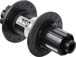 DT Swiss 350 DEG Hybrid Rear Hub - 12 x 148mm, 6-Bolt, HG 11 MTN, Black/White, 32H, DEG 60 DF MPN: H350TDDSR32SA0625S Rear Hub 350 DEG Hybrid Rear Hub
