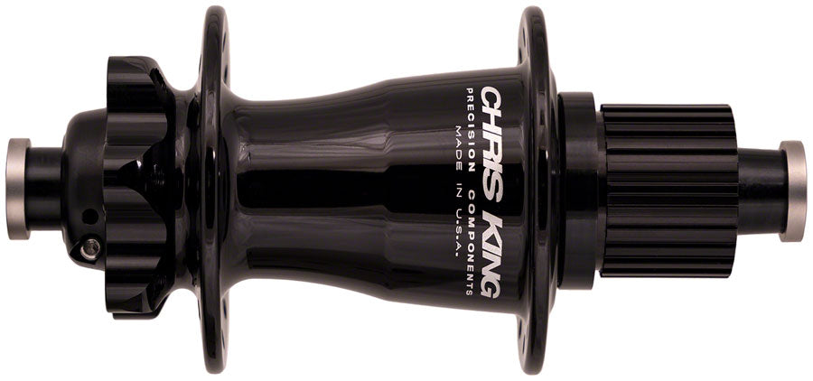 Chris King Boost Rear Hub - 12 x 148mm, 6-Bolt, MicroSpline, Black, 28H