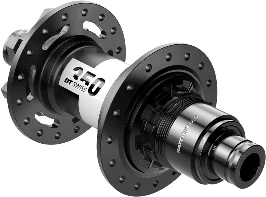 DT Swiss 350 DEG Rear Hub - 12 x 148mm, 6-Bolt, XD, Black, 32H, 72pt