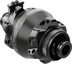 DT Swiss 350 Front Hub - 12 x 100mm, Center-Lock, Black, 24H, Dynamo Shutter 35P, Straight Pull - Front Hub - 350 Dynamo Front Hub