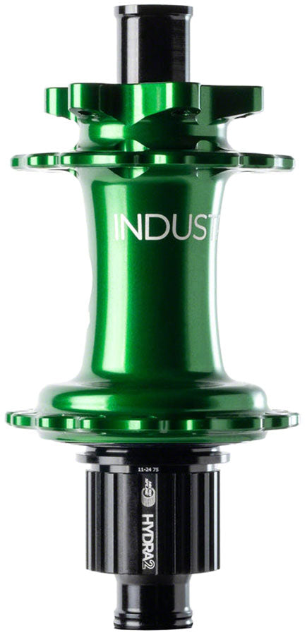 Industry Nine Hydra 2 Classic Rear Hub - 12 x 148mm, 6-Bolt, XD, Green, 32H - Rear Hub - Hydra 2 Classic Rear Hub