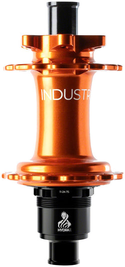 Industry Nine Hydra 2 Classic Rear Hub - 12 x 148mm, 6-Bolt, XD, Orange, 28H - Rear Hub - Hydra 2 Classic Rear Hub