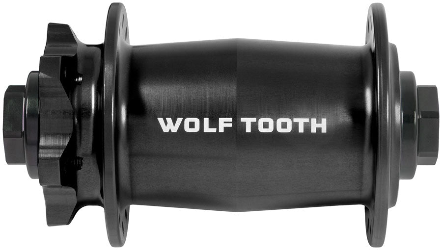 Wolf Tooth Mountain Front Hub - 15 x 110mm, 6-Bolt, Black, J-Bend, 28H MPN: HFJ28-15110-BLK UPC: 810159404259 Front Hub Mountain Front Hub