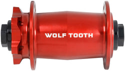 Wolf Tooth Mountain Front Hub - 15 x 110mm, 6-Bolt, Red, J-Bend, 28H MPN: HFJ28-15110-RED UPC: 810159404303 Front Hub Mountain Front Hub