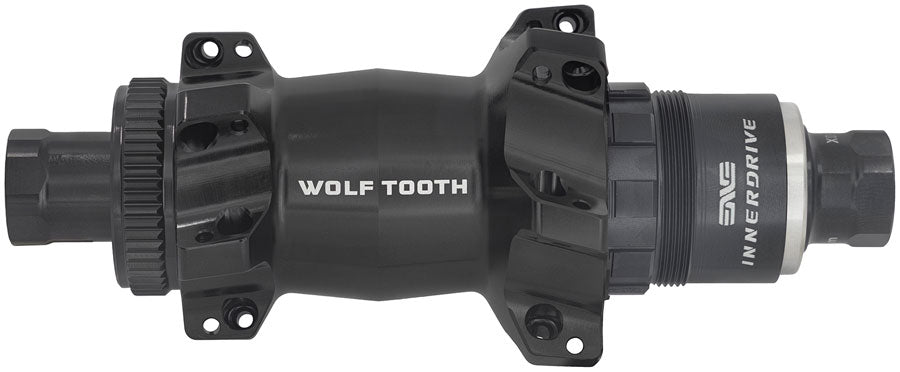 Wolf Tooth Road/Gravel Rear Hub - 12 x 142mm, Center-Lock, XDR, Innerdrive Ratchet 40, Black, Straight Pull, 24H MPN: HRS24-242-XR40-BLK UPC: 810159404372 Rear Hub Road/Gravel Rear Hub