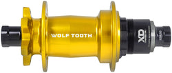 Wolf Tooth Mountain Rear Hub - 12 x 148mm, 6-Bolt, XD, Innerdrive Ratchet 60, Gold, J-Bend, 28H MPN: HRJ28-248-XD60-GLD UPC: 810159404754 Rear Hub Mountain Rear Hub