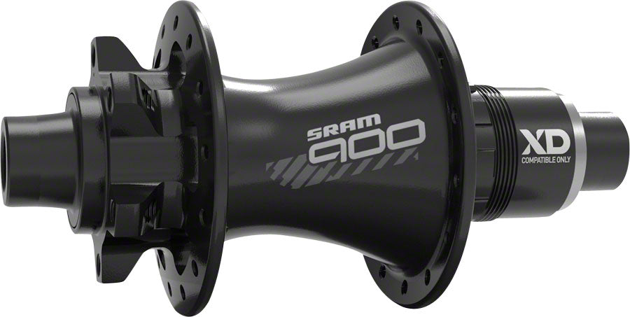 SRAM 900 リアハブ 12x148mm XDR 28H SRAM 900 Rear Hub - 12 x 148mm, 6-Bolt, XDR, Black, 28H Rear Hub