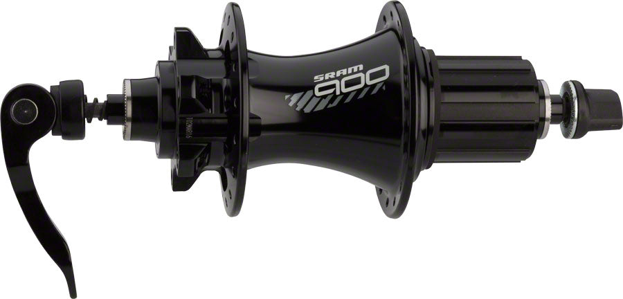 SRAM 900 Rear Hub - QR x 135mm/12 x 142mm, 6-Bolt, HG 11 Road, Black, 32H MPN: 00.2018.013.011 UPC: 710845784811 Rear Hub 900