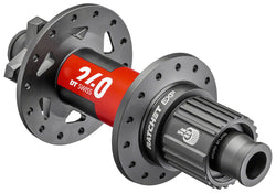 DT Swiss 240 EXP Rear Hub - 12 x 148mm, 6-Bolt, Micro Spline, Black/Red, 28H, 54pt MPN: H240TDD2R28SA2294S Rear Hub 240 EXP Rear Hubs