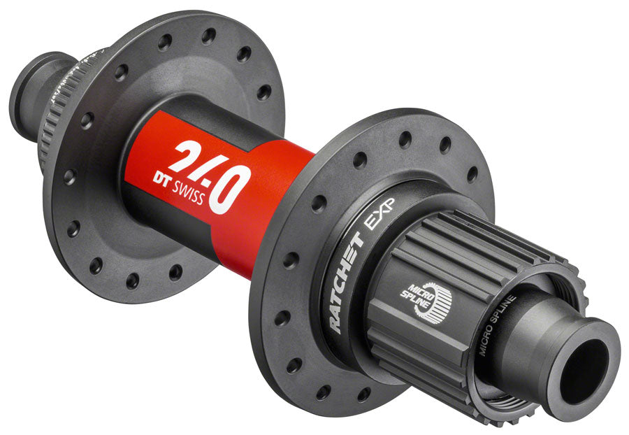 DT Swiss 240 EXP Rear Hub - 12 x 148mm, Center-Lock, Micro Spline, Black/Red, 32H, 36pt MPN: H240TCD2R32SA7267S Rear Hub 240 EXP Rear Hubs