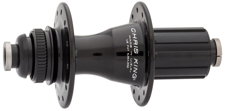 Chris King R45D Rear Hub - 12 x 142mm, Center-Lock, HG 11 Road, Black, 32H