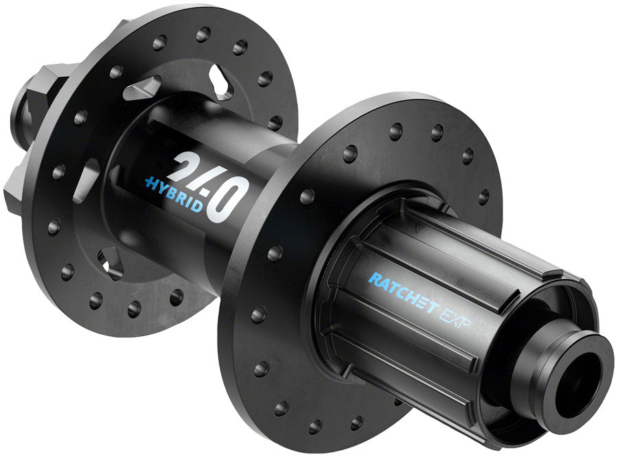 DT Swiss 240 Hybrid Rear Hub - 12 x 148mm, 6-Bolt, HG 11 MTN, Black, 32H, 30pt MPN: H240TDDSR32SA9086S Rear Hub 240 Hybrid Rear Hub