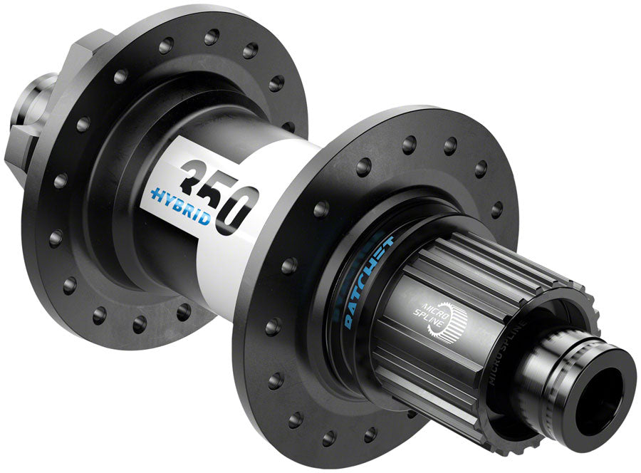 DT Swiss 350 Hybrid Rear Hub - 12 x 148mm, 6-Bolt, Micro Spline, Black, 36h, 24pt MPN: H350TDD3R36SA9096S Rear Hub 350 Hybrid Rear Hub