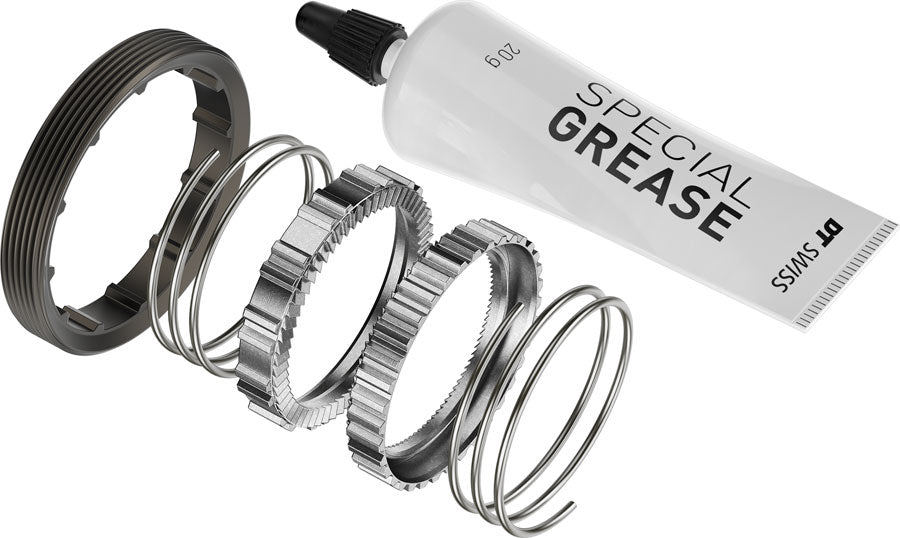DT Swiss Ratchet DEG DF Hybrid Anti-pedal Kickback System Upgrade Kit - 60t MPN: HWYXXX00N8722S Other Hub Part Ratchet DEG DF Hybrid Upgrade Kit