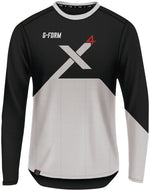 G-Form Pro-X4 Long Sleeve Bike Jersey - Black/White, X- Large MPN: SL12100746 UPC: 847631102907 Torso Protection Pro-X4 Jersey
