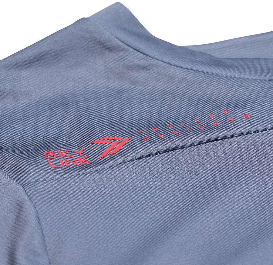 Troy Lee Designs Skyline Long Sleeve Jersey   Mono Steel Blue, Medium MPN: 341472023 UPC: 887202499814 Jersey Skyline Long Sleeve Jersey