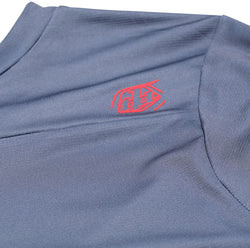 Troy Lee Designs Skyline Long Sleeve Jersey   Mono Steel Blue, Small - Jersey - Skyline Long Sleeve Jersey