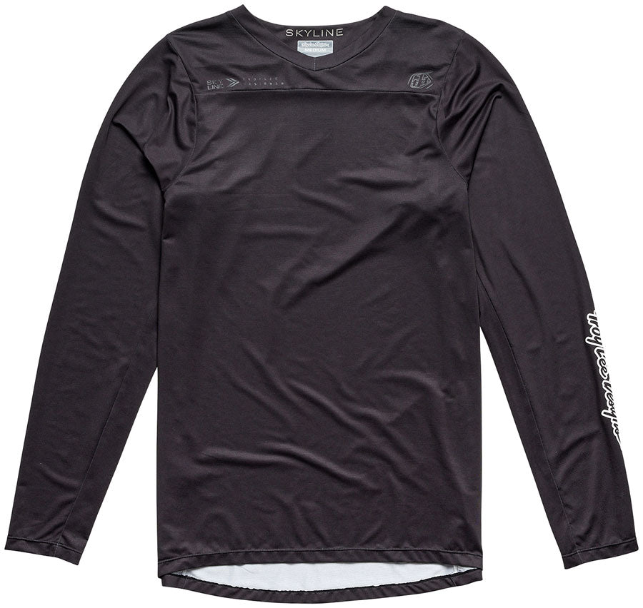 Troy Lee Designs Skyline Long Sleeve Jersey   Mono Black, 2X-Large