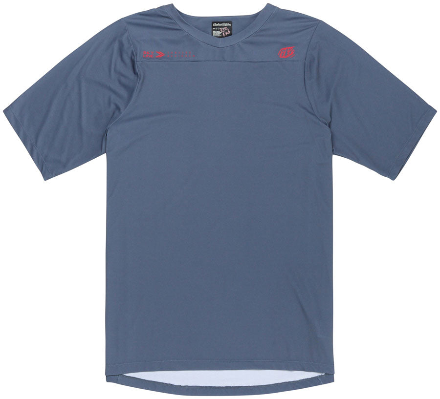 Troy Lee Designs Skyline Short Sleeve Jersey   Mono Steel Blue, Small