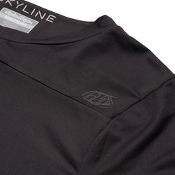 Troy Lee Designs Skyline Short Sleeve Jersey   Mono Black, Small - Jersey - Skyline Short Sleeve Jersey
