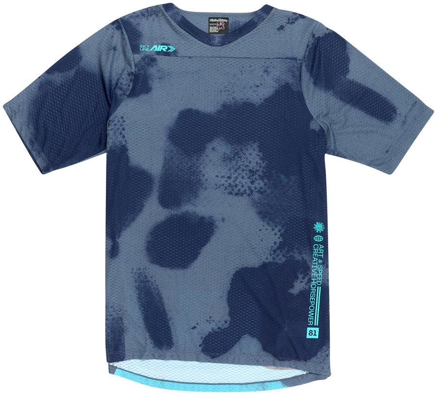 Troy Lee Designs Skyline Air Short Sleeve Jersey   Flared Steel, X-Large