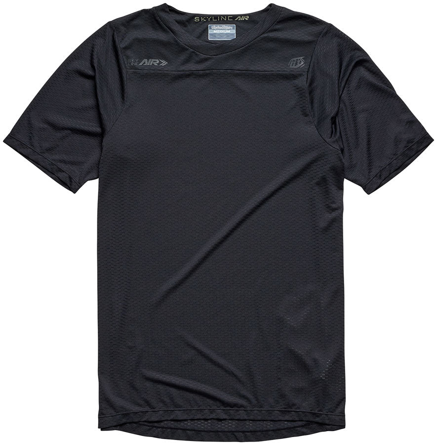 Troy Lee Designs Skyline Air Short Sleeve Jersey   Mono Black, X-Large
