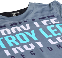 Troy Lee Designs Ruckus 3/4 Jersey   Spun Steel Blue, X-Large MPN: 318593015 UPC: 887202502606 Jersey Ruckus 3/4 Sleeve Jersey