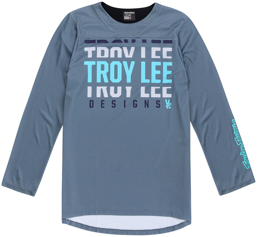 Troy Lee Designs Ruckus 3/4 Jersey   Spun Steel Blue, Small MPN: 318593012 UPC: 887202502576 Jersey Ruckus 3/4 Sleeve Jersey
