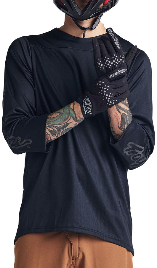 Troy Lee Designs Ruckus 3/4 Jersey   Black, Small - Jersey - Ruckus 3/4 Sleeve Jersey